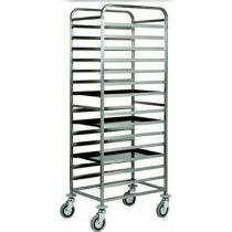 Rimsha Engineers 4 Wheels Tray Rack Trolley 6 ft_0