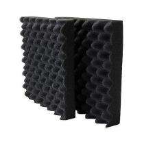 Acoustic Eggcrate EPP Packaging Foam 12 x 12 inch Black_0