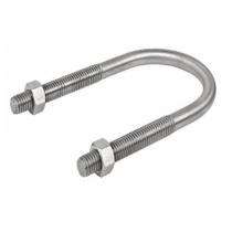 Shree Mahalaxmi M3 Mild Steel U Bolts 80 mm_0