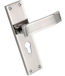 JAINSON Zinc, White Metal Rectangular Door Handles Stainless Steel Picaso_0