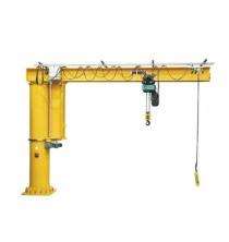 5 - 10 ton Motorized Pillar Mounted Jib Crane Single Girder_0