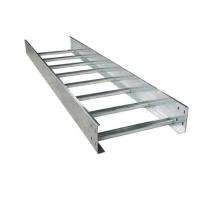 Galvanized Iron Galvanized Coated Industrial Ladder Cable Trays 50 mm 100 mm 1.5 mm_0