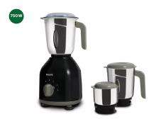 PHILIPS HL7756/00 Mixer Grinder 750 W 3 Jar Black and Grey_0