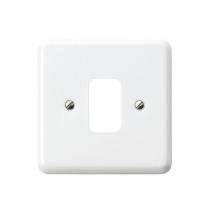 INDOASIAN 1 Module White Modular Switch Plate Cover_0