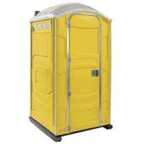 Nirmal PVC 7 ft Portable Toilet Cabin Yellow_0