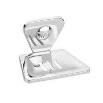 Rectangular Stainless Steel Soap Dish_0
