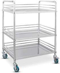 JTPL Instrument Trolley SS 202 24 x 18 x 32 inch_0