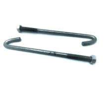 M5 - M50 Mild Steel Foundation Bolts J Shape 6 ft_0