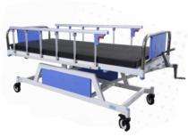 UNITECH STEEL US-IB-02 Manual Operated ICU Bed Metal 72 x 32 x  25 inch_0