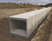 Precast Concrete Utility Duct Segment 1.5 x 2 x 2 m_0