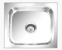 NIRALI AISI 304 SS Kitchen Sink Single Bowl Grace Large Glossy 24 x 18 x 8.5 inch_0