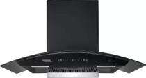 Hindware Ripple 90 Black Wall Mounted Chimney 1350 CMH_0