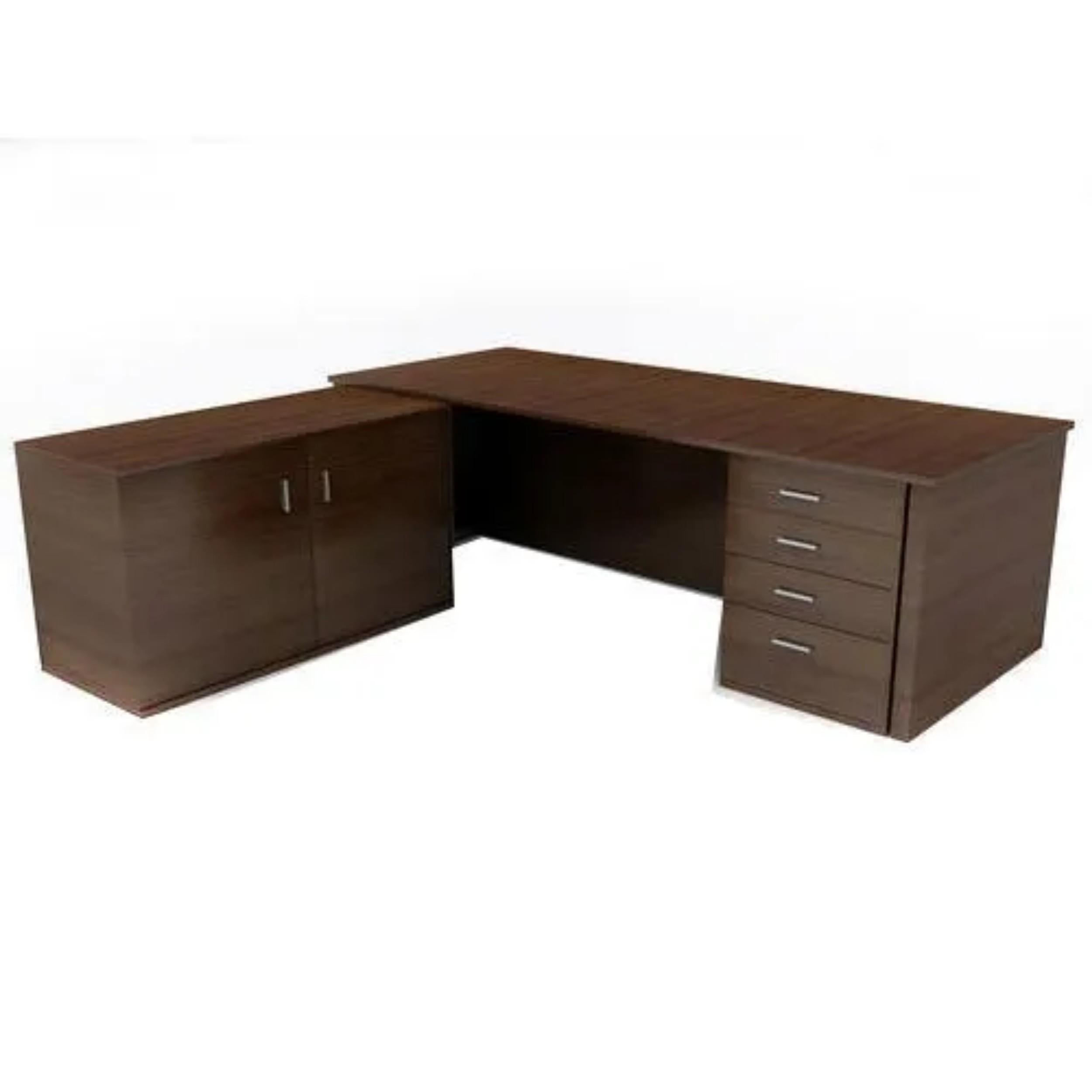 Executive Office Tables Brown Wooden_0