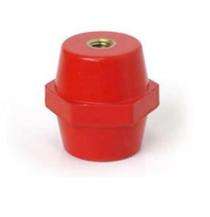 Hexagonal Red Four Pole Busbar Support_0