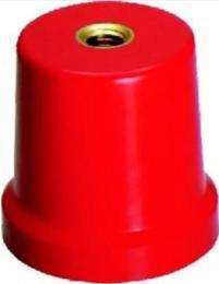 Conical Red Three Pole Busbar Support_0