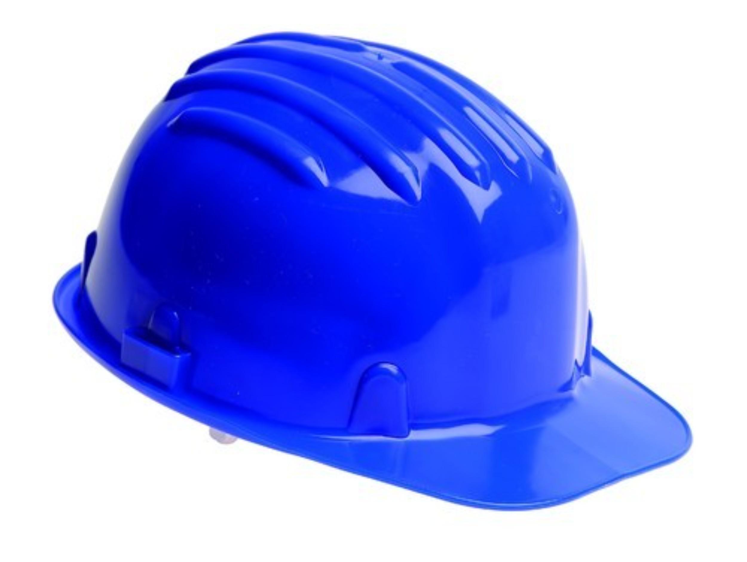 HDPE Blue Fusion Safety Helmets_0