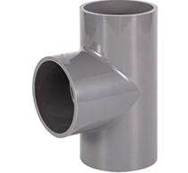 UPVC Equal Tees 90 mm_0