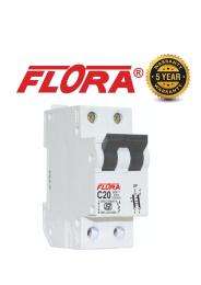 FLORA Double Pole 10 A C MCB_0