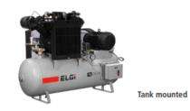 20 hp Tank Mounted Compressor SS10 LB-9 TM420L OBF_0