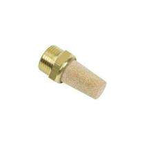 JELPC 1/4 inch Conical Hexagon Head Pneumatic Silencer Sintered Bronze BSL 10 bar_0