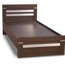 Solid Wood Platform Single Bed 6 x 2 ft Brown_0