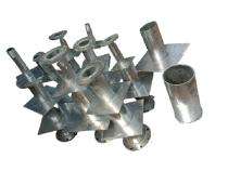 Virat Galvanised iron Puddle Flanges 110 mm_0