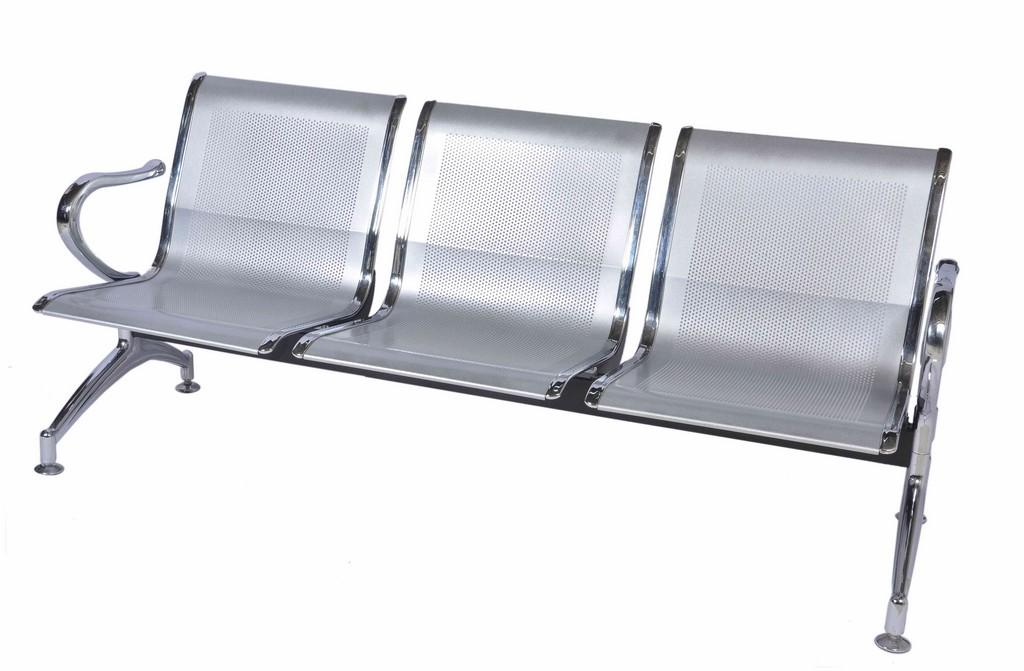 Sharon Waiting Chairs Stainless Steel and Iron_0