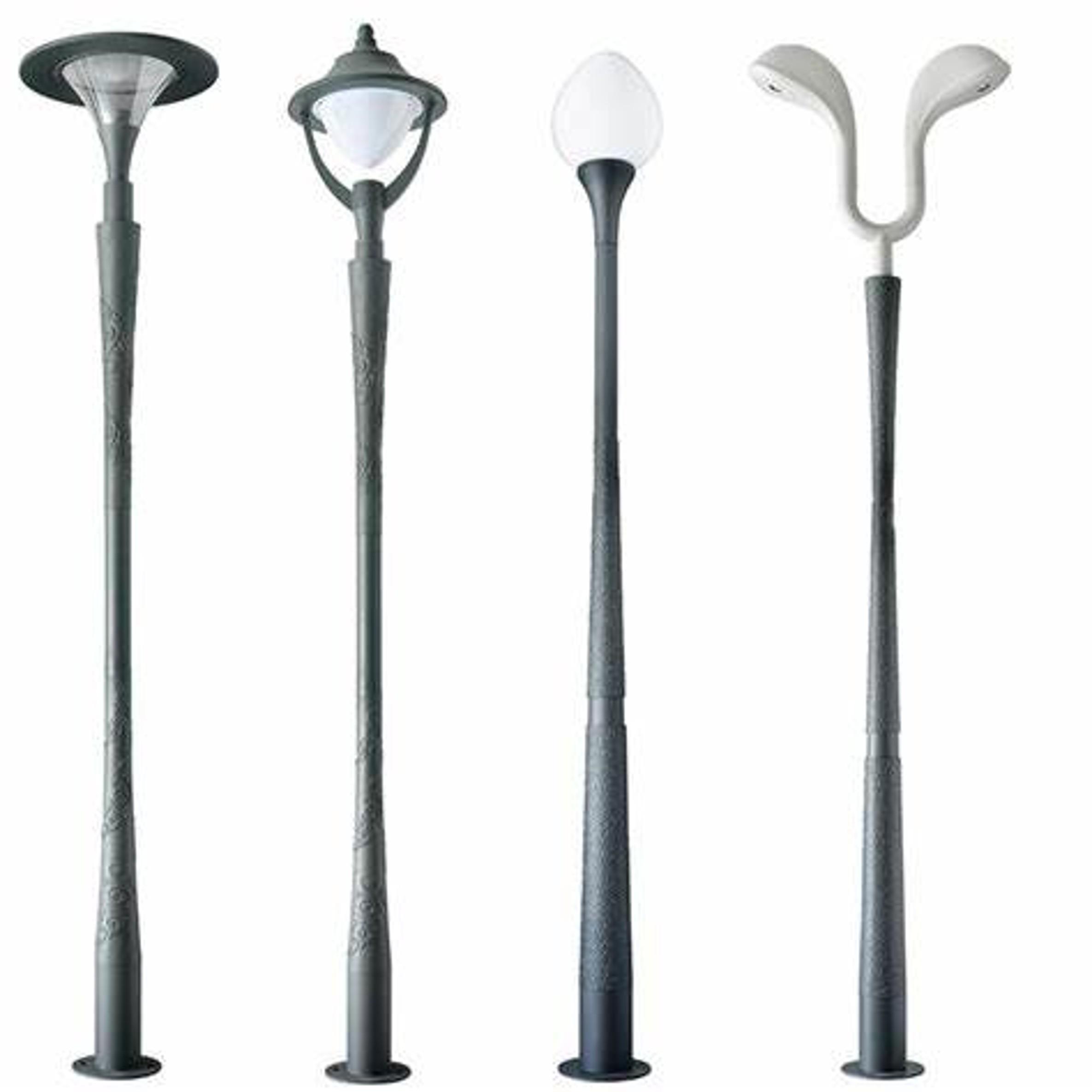 Cast Iron 3 m Decorative Light Poles_0