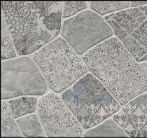 OASIS 3D Stone 600 x 600 mm Multicolour Matt Vitrified Tile_0