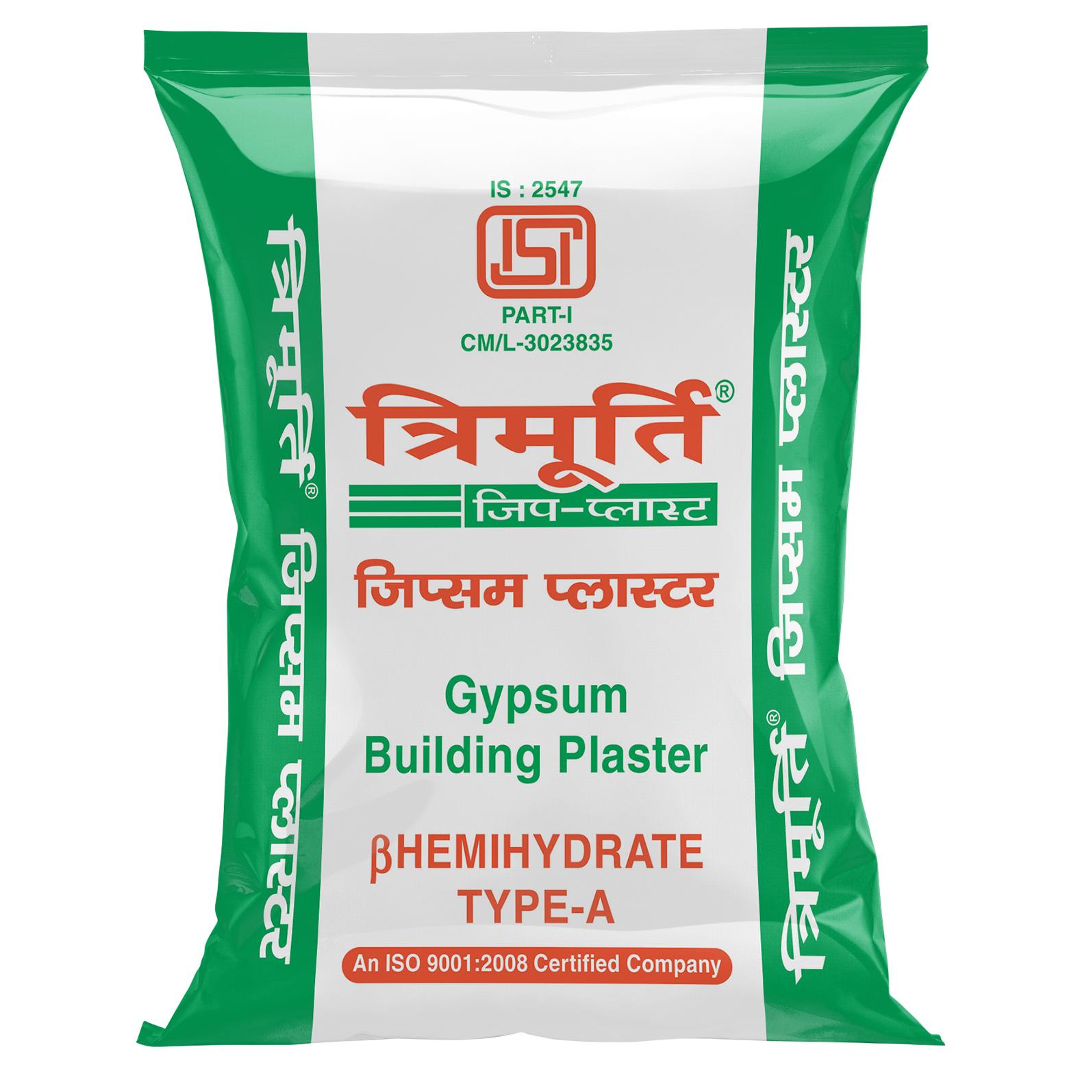Trimurti Gypsum Plasters 20 kg White_0