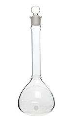 Borosilicate Glass 50 mL Volumetric Flask_0