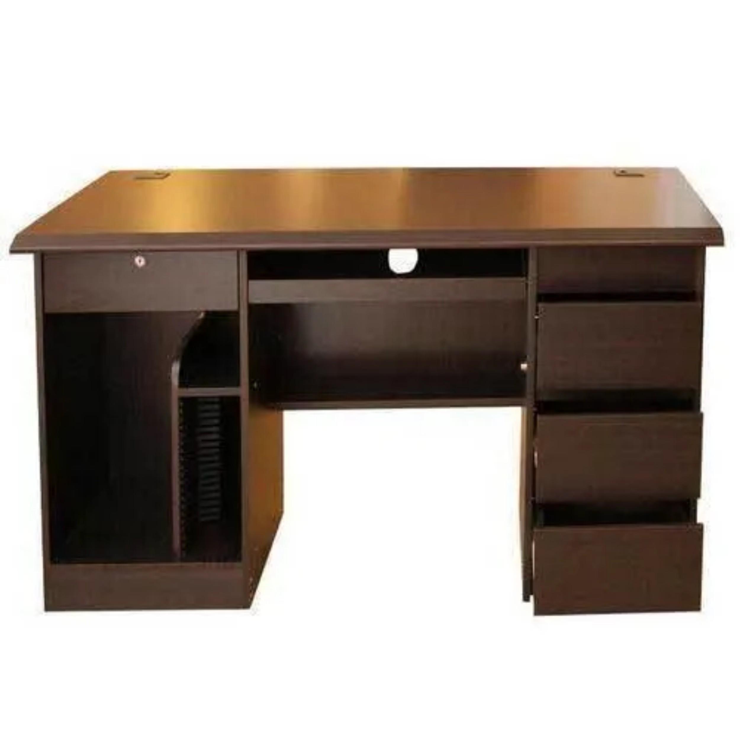 Computer Office Tables Brown Wooden_0