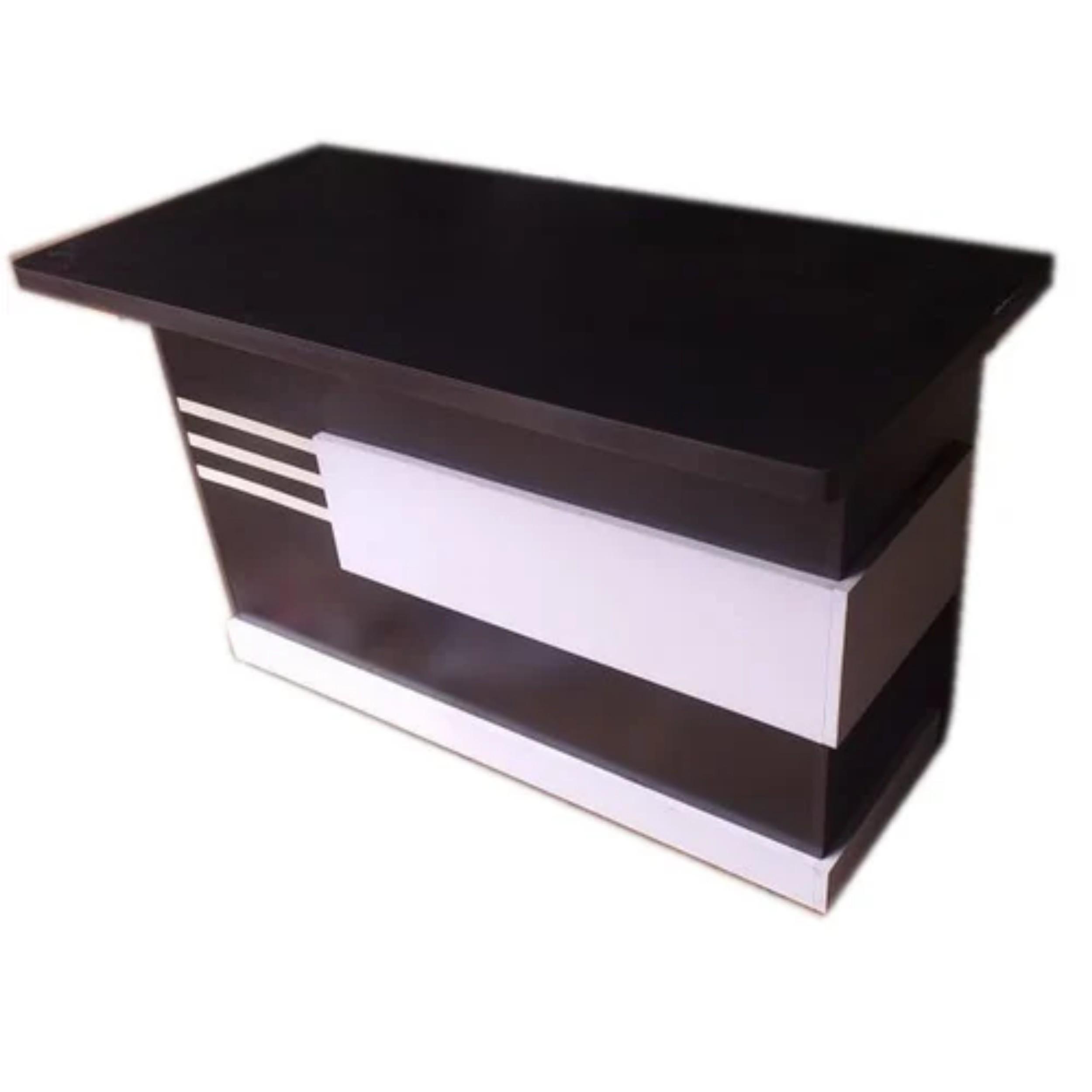 Reception Office Tables Brown Wooden_0