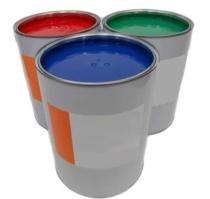 Red , Green and Blue Chlorinated Rubber Coatings 20 L_0