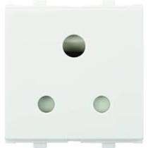 GOLDMEDAL ELECTRICALS 6 A White 3 Pin Plug Electrical Sockets_0