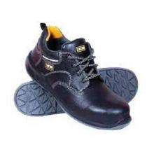 JCB Ounce Real Leather Steel Toe Safety Shoes Black_0
