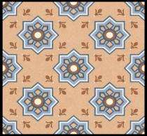 OASIS Moroccan-HL 008 600 x 600 mm Multicolour Matt Matt Tile_0