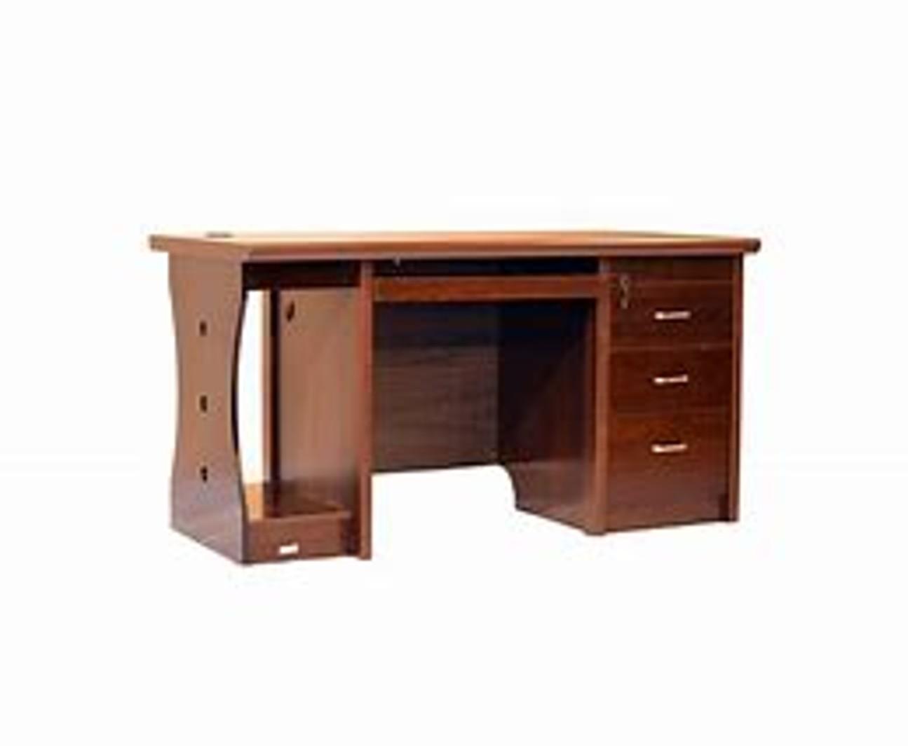 Computer Office Tables Brown Wooden_0