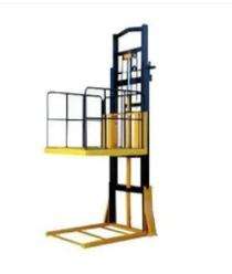 Lucrative Mild Steel Upto 12000 mm Hydraulic Goods Lift Upto 500 kg_0