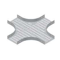 Dhaarna Pre Galvanized Iron Cross Type Cable Tray Bend 2 mm_0