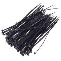 SLOCK Nylon PA66 100 mm 2.5 mm Cable Ties Black_0
