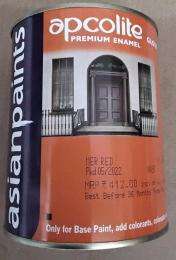 Oil Based Red Synthetic Enamel Paints 4 L_0