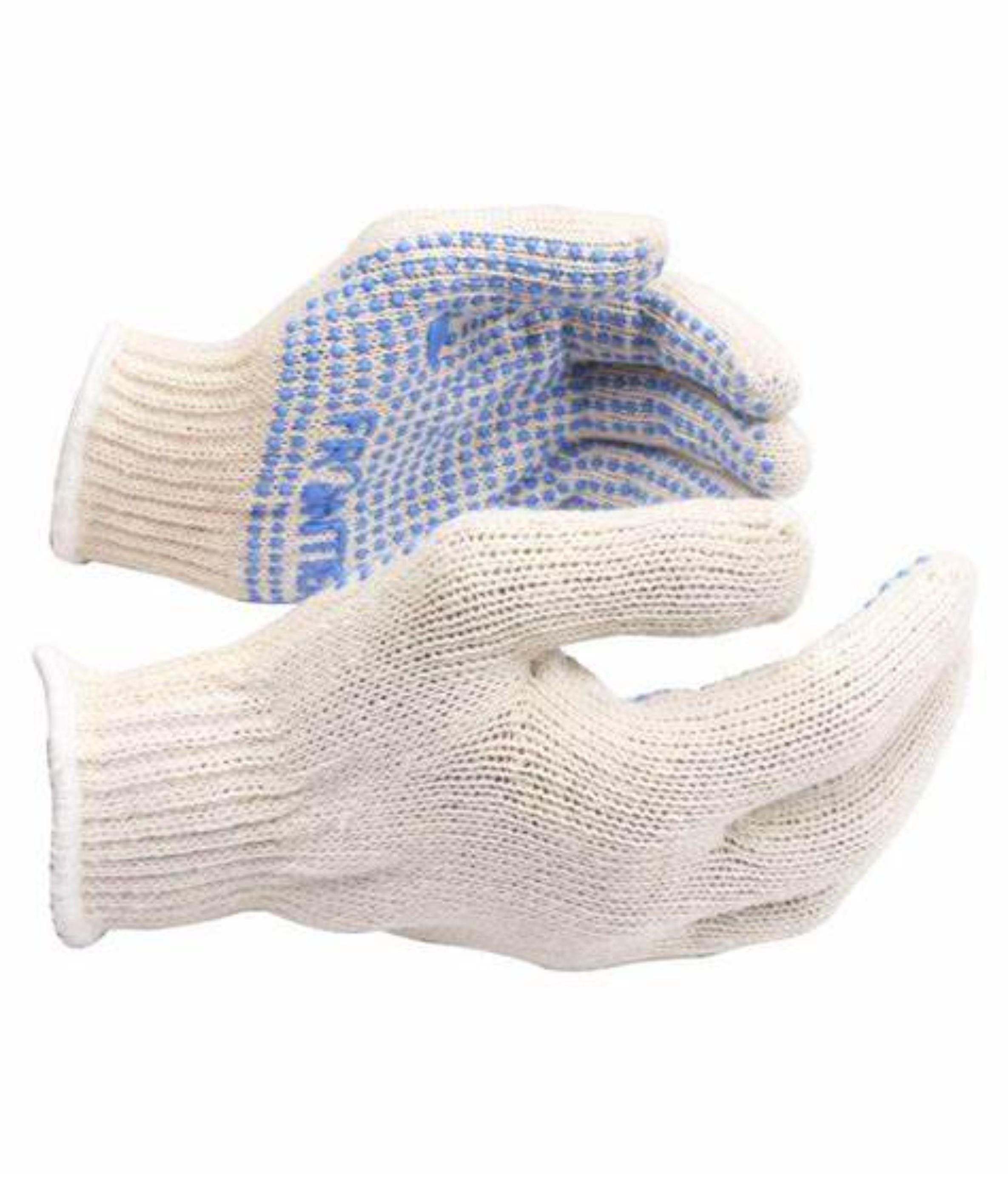 Dotted Cotton Safety Gloves Standard_0