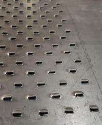 Jindal 3 mm Mild Steel Perforated Sheet 0.5 mm Square Hole 1250 x 2500 mm_0