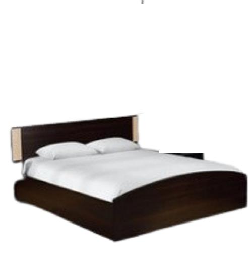 Mintwud Engineered Wood Modern King Size Bed 31.1 x 74.8 x 79.9 inch Wenge_0