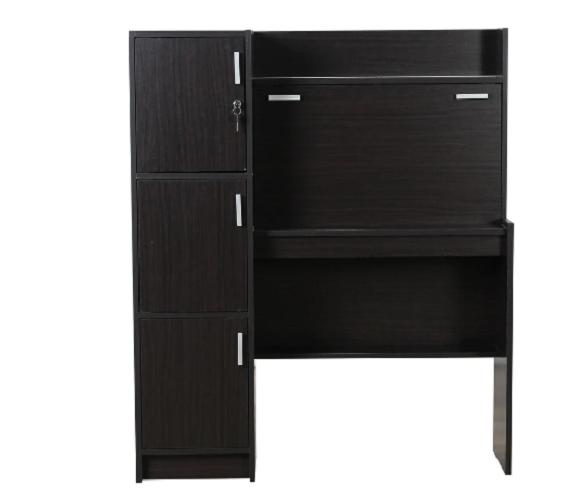 Modern Office Tables Brown Engineered Wood_0