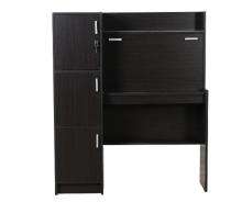 Modern Office Tables Brown Engineered Wood_0