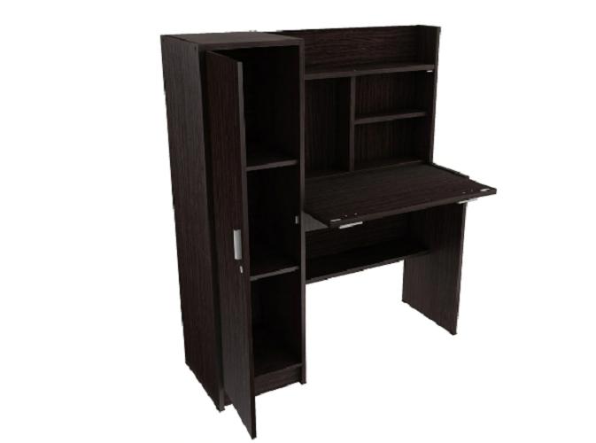 Mintwud Modern Office Tables Dark Brown Engineered Wood_0