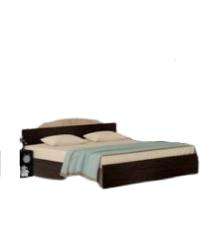 Mintwud Engineered Wood Modern King Size Bed 27.6 x 73.2 x 80.3 inch Wenge_0