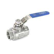 SANT 1 inch Manual Stainless Steel Ball Valves Threaded_0